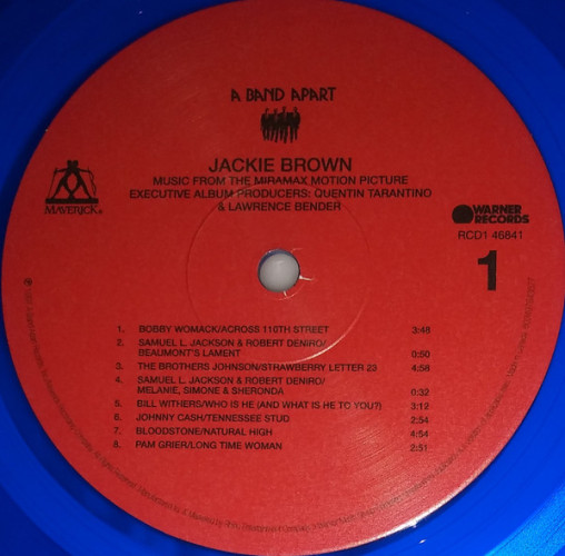 Виниловая пластинка VARIOUS ARTISTS "Jackie Brown (Music From The Miramax Motion Picture)" (OST BLUE LP) 