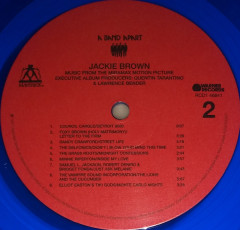VARIOUS ARTISTS "Jackie Brown (Music From The Miramax Motion Picture)" (OST BLUE LP)