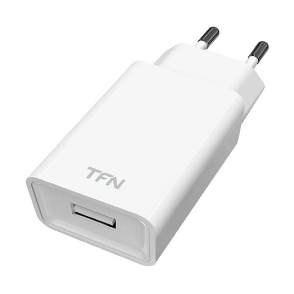 Сетевое зарядное устройство TFN 1A без кабеля (TFN-WC1U1A) 