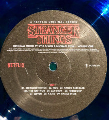 VARIOUS ARTISTS "Stranger Things - Volume One (A Netflix Original Series)" (OST BLUE 2LP)