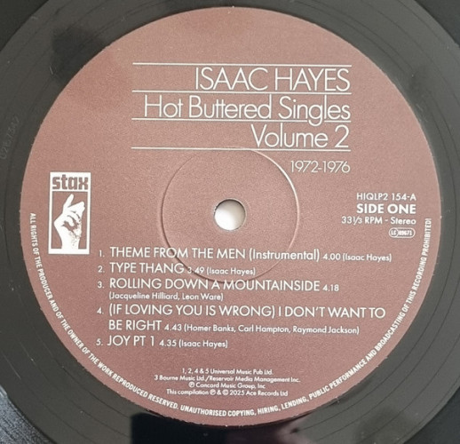 Виниловая пластинка ISAAC HAYES "Hot Buttered Singles Volume 2 1972-1976" (2LP) 