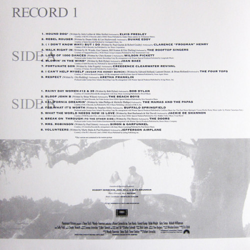 Виниловая пластинка VARIOUS ARTISTS "Forrest Gump (The Soundtrack)" (OST 2LP) 