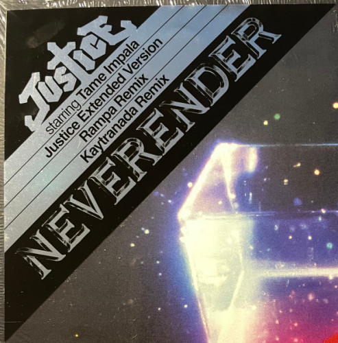 JUSTICE "Neverender" (CLEAR LP) 