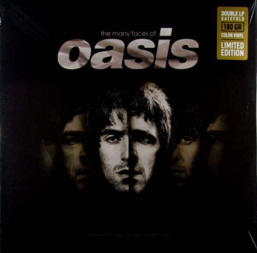 Виниловая пластинка VARIOUS ARTISTS "The Many Faces Of Oasis" (CLEAR 2LP) 