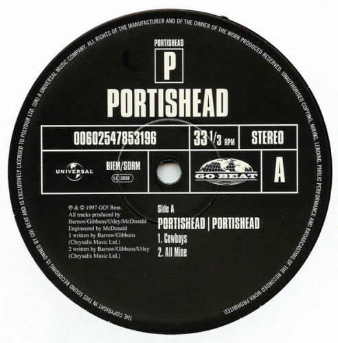Виниловая пластинка PORTISHEAD "Portishead" (EU 2LP) 