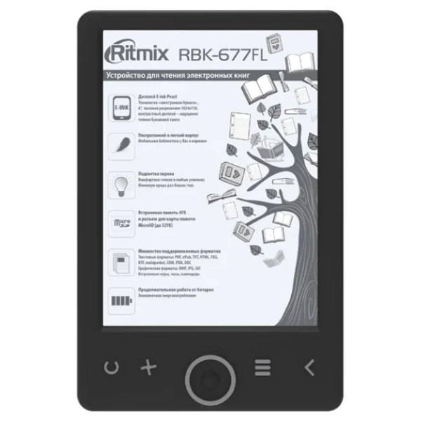 Электронная книга Ritmix RBK-677FL 