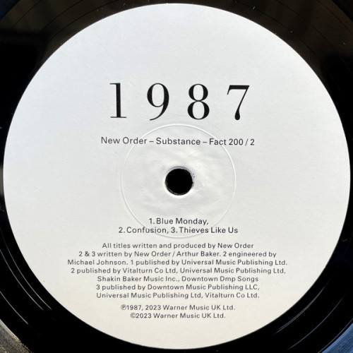 Виниловая пластинка NEW ORDER "Substance" (2LP)