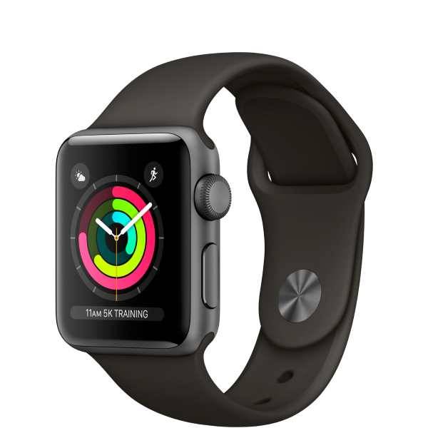 Умные часы Apple Watch Series 3 GPS 38mm Space Gray Aluminum Case with Gray Sport Band 