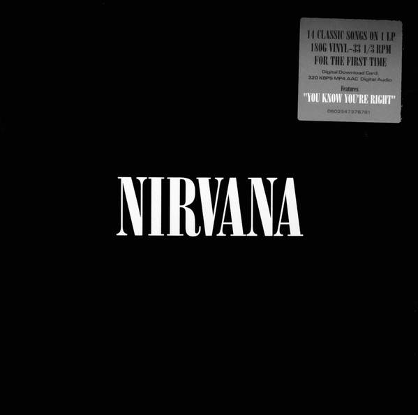 Виниловая пластинка Nirvana "Nirvana" (LP) 