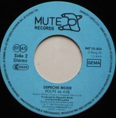 DEPECHE MODE "Behind The Wheel" (INT 111.854 7" NM)