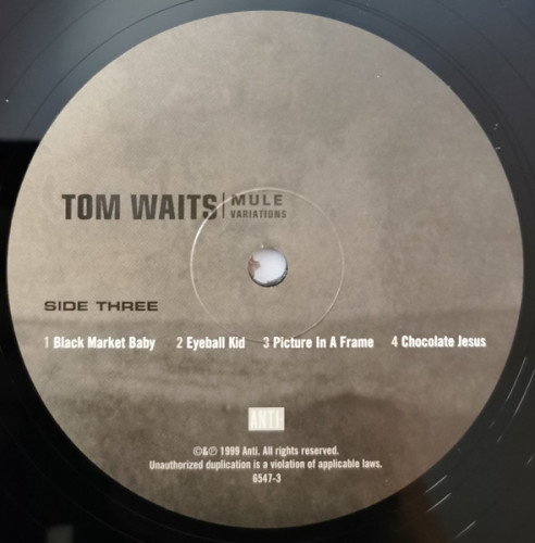 Виниловая пластинка TOM WAITS "Mule Variations" (LP) 