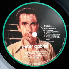 PETER GABRIEL &quot;Peter Gabliel III&quot; (LP)