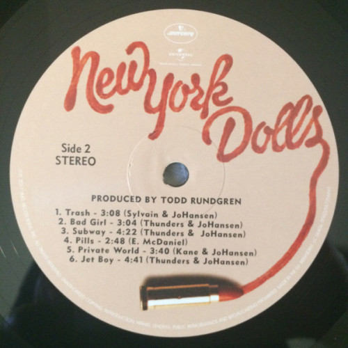 Виниловая пластинка NEW YORK DOLLS "New York Dolls" (LP)