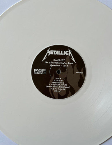 Виниловая пластинка METALLICA "Seattle `89 (The Classic Washington State Broadcast - Vol.2)" (WHITE LP) 