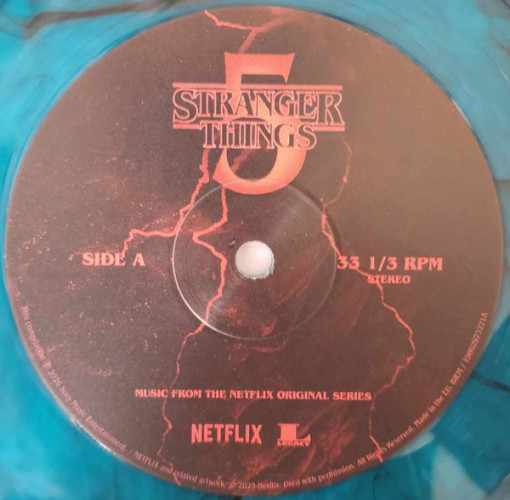 Виниловая пластинка VARIOUS ARTISTS "Stranger Things 5 (Soundtrack From The Netfix Series)" (BLUE OST LP) 