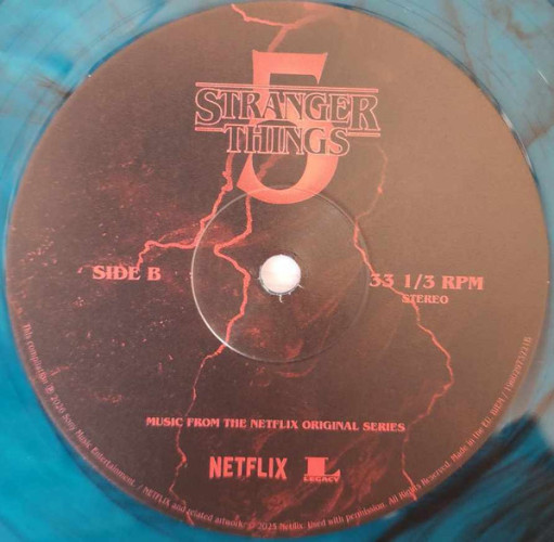 Виниловая пластинка VARIOUS ARTISTS "Stranger Things 5 (Soundtrack From The Netfix Series)" (BLUE OST LP) 