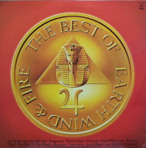 Виниловая пластинка EARTH, WIND AND FIRE "The Best Of Earth, Wind & Fire Vol. I" (EX/EX LP) 