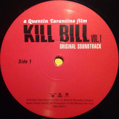 VARIOUS ARTISTS "Kill Bill Vol.1 (OST)" (LP)
