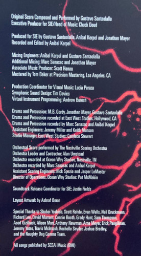Виниловая пластинка GUSTAVO SANTAOLALLA "The Last Of Us (10th Anniversary) " (COLORED OST 4LP)