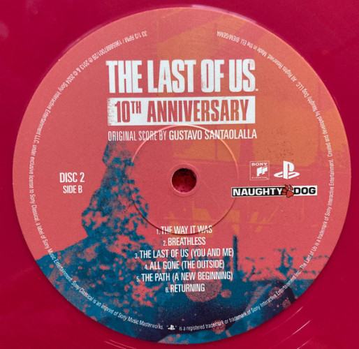 Виниловая пластинка GUSTAVO SANTAOLALLA "The Last Of Us (10th Anniversary) " (COLORED OST 4LP)