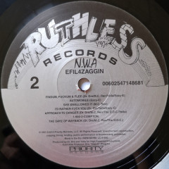 N.W.A. "Efil4zaggin" (EX/EX LP)