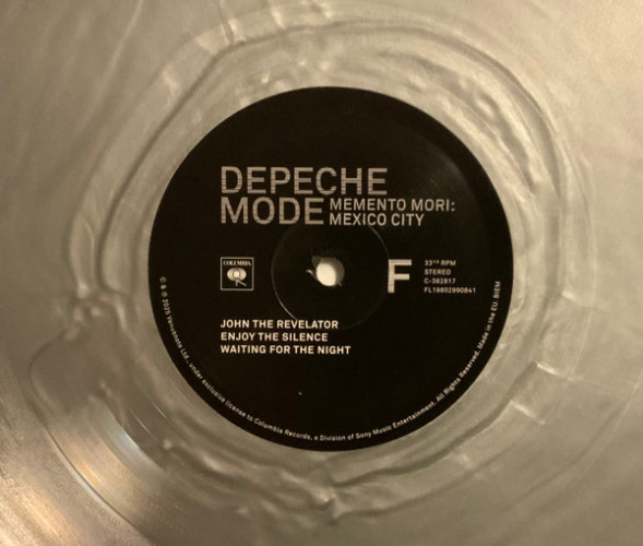 Виниловая пластинка DEPECHE MODE "M" (SILVER 4LP) 