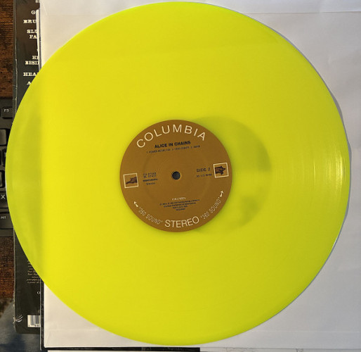 Виниловая пластинка ALICE IN CHAINS "Alice In Chains" (YELLOW 2LP) 