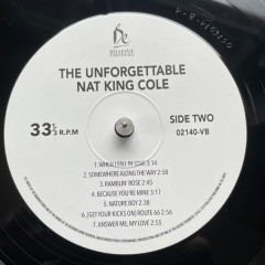 NAT KING COLE "The Unforgettable" (LP)