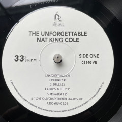 NAT KING COLE "The Unforgettable" (LP)