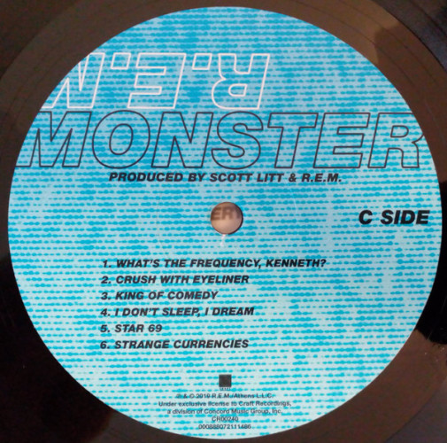 Виниловая пластинка R.E.M. "Monster" (LP) 
