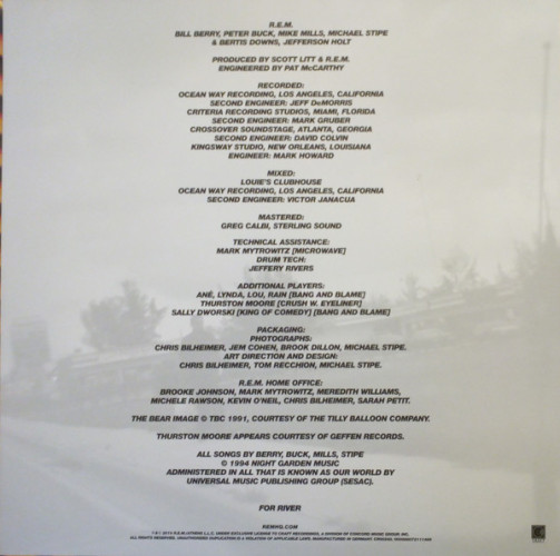 Виниловая пластинка R.E.M. "Monster" (LP) 