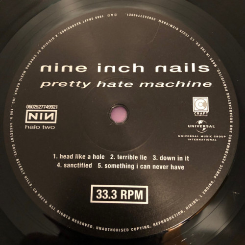 Виниловая пластинка NINE INCH NAILS "Pretty Hate Machine" (LP)