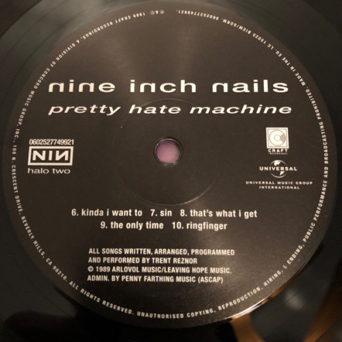 Виниловая пластинка NINE INCH NAILS "Pretty Hate Machine" (LP)