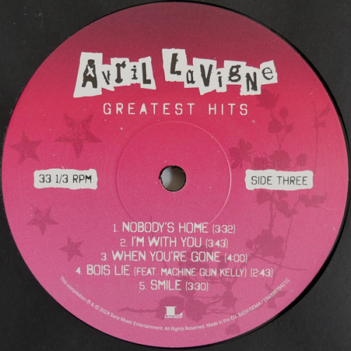 Виниловая пластинка AVRIL LAVIGNE "Greatest Hits" (2LP)