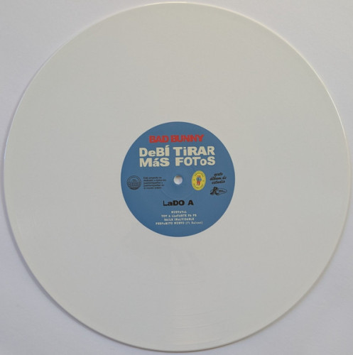 Виниловая пластинка BAD BUNNY "Debí Tirar Más Fotos" (WHITE 2LP) 