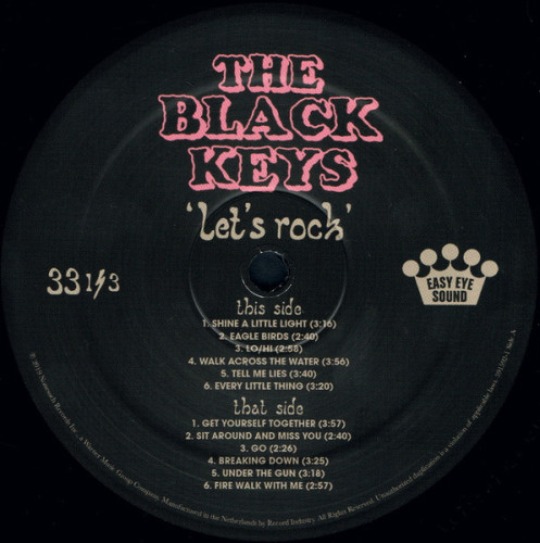 Виниловая пластинка BLACK KEYS "Lets Rock" (LP)