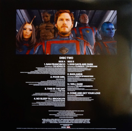 Виниловая пластинка VARIOUS ARTISTS "Guardians Of The Galaxy Vol. 3" (OST 2LP) 