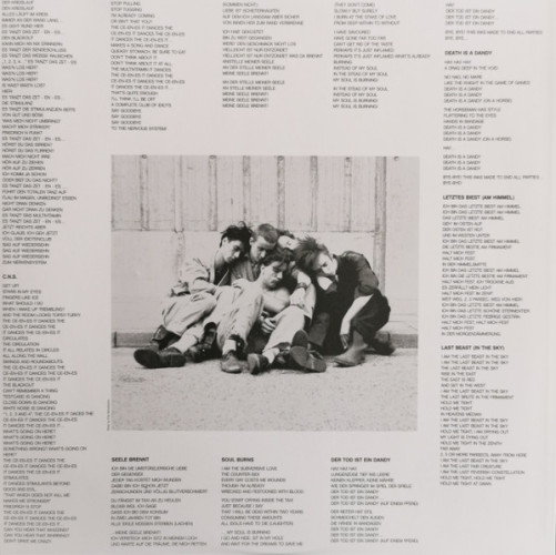 Виниловая пластинка EINSTURZENDE NEUBAUTEN "1/2 Mensch" (EX/EX LP) 