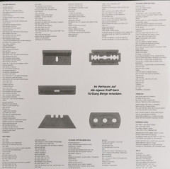 EINSTURZENDE NEUBAUTEN "1/2 Mensch" (EX/EX LP)