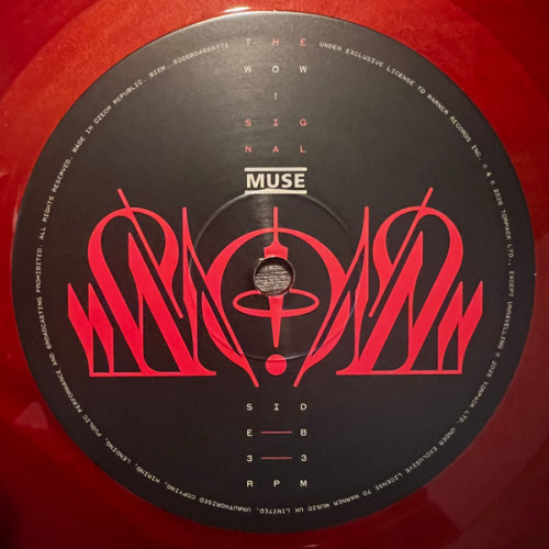 Виниловая пластинка MUSE "The Wow! Signal" (RED/GREY LP) 