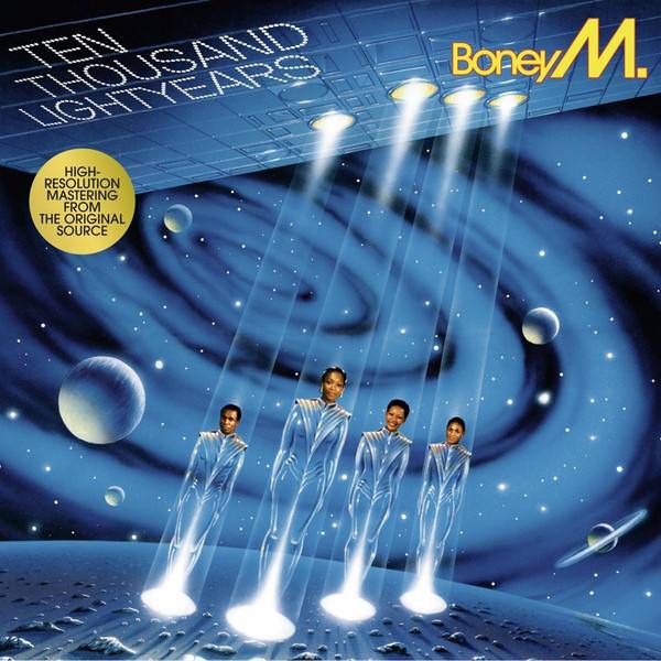 Пластинка BONEY M "Ten Thousand Lightyears" (LP) 