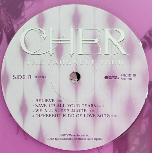 Виниловая пластинка CHER "The Farewell Tour" (COLORED 2LP)