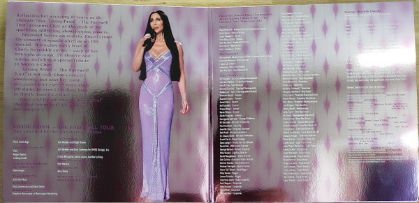 Виниловая пластинка CHER "The Farewell Tour" (COLORED 2LP)