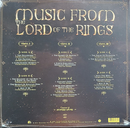 Виниловая пластинка THE CITY OF PRAGUE PHILARMONIC ORCHESTRA "Music From The Lord Of The Rings" (COLORED 3LP) 