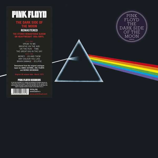 Виниловая пластинка Pink Floyd "The Dark Side Of The Moon" (LP) 