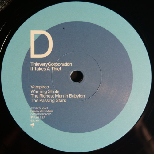 Виниловая пластинка THIEVERY CORPORATION "It Takes A Thief - The Very Best Of Thievery Corporation" (2LP) 