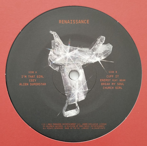 Виниловая пластинка BEYONCE "Renaissance" (2LP)