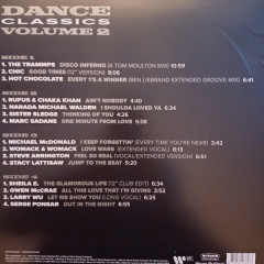 VARIOUS ARTISTS "Dance Classics Volume 2 (Floorfillers And More)" (COLORED 2LP)
