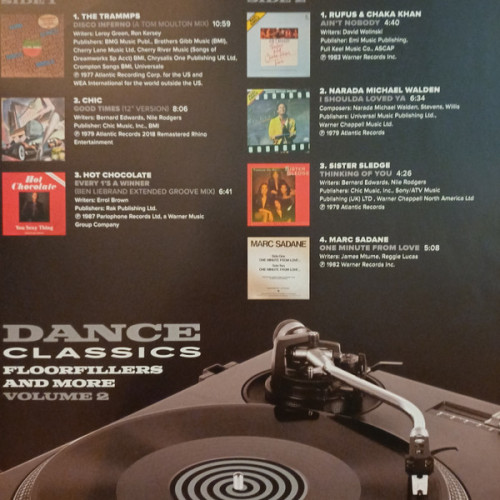 Виниловая пластинка VARIOUS ARTISTS "Dance Classics Volume 2 (Floorfillers And More)" (COLORED 2LP) 