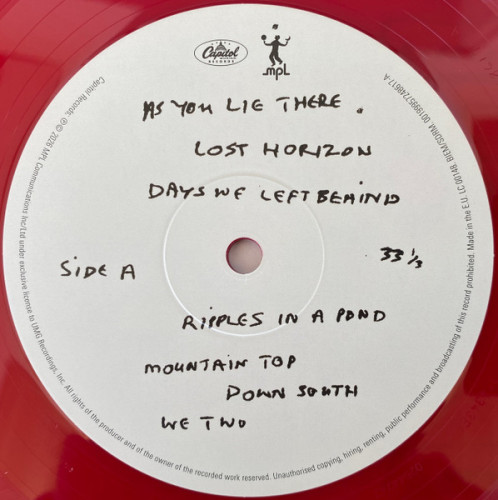 Виниловая пластинка PAUL MCCARTNEY "The Boys Of Dungeon Lane" (RED LP) 